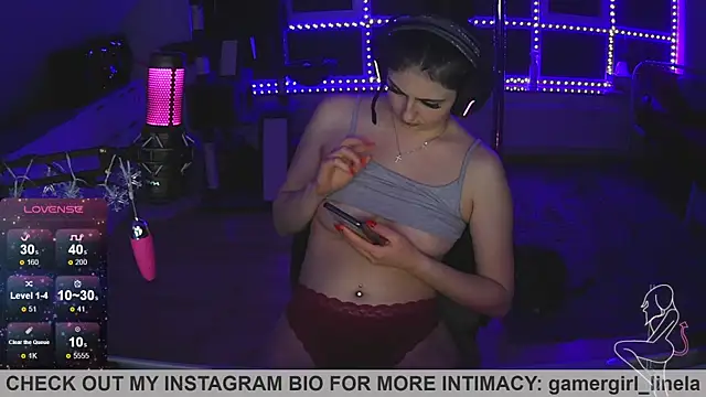 Gamergirl-Linela online show from 23, 11, 2025