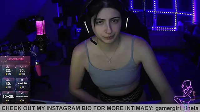 Gamergirl-Linela online show from 5, 12, 2025