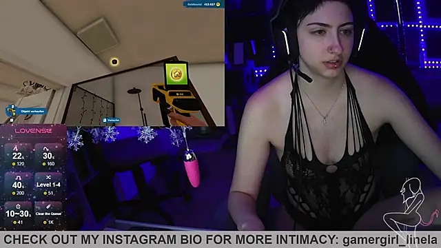 Gamergirl-Linela online show from 14, 12, 2025