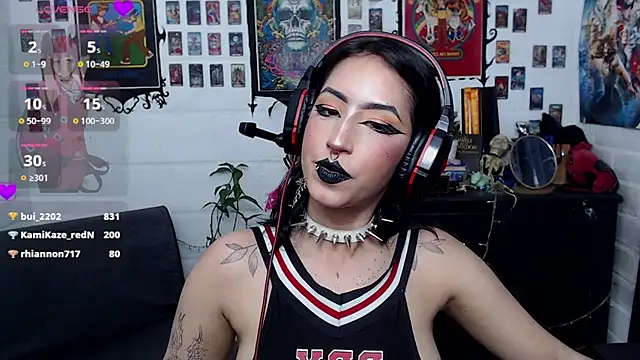 Nyx Blackmoon online show from 9, 3, 2025