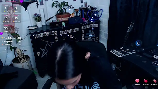 Nyx Blackmoon online show from 15, 3, 2025