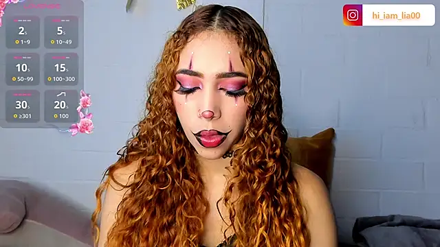 LiaHansson online show from 31, 10, 2025