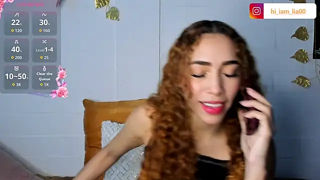 LiaHansson online show from 23, 11, 2025