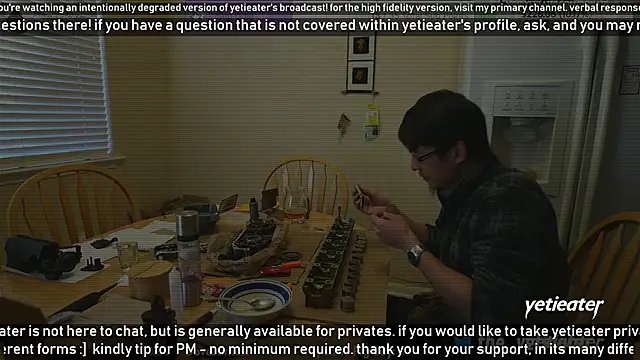 Snapshot of yetieater chatting on 11, 1, 2025 yetieater online show from 11, 1, 2025