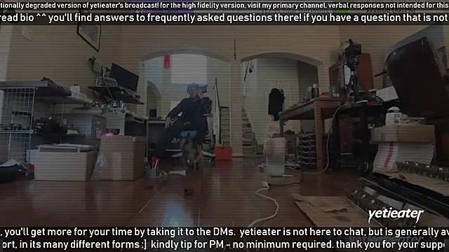 Snapshot of yetieater chatting on 19, 1, 2025 yetieater online show from 19, 1, 2025