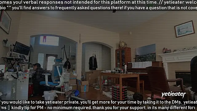 Snapshot of yetieater chatting on 31, 1, 2026 yetieater online show from 31, 1, 2026