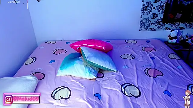 Snapshot of Malud09 chatting on 24, 10, 2025 Malud09 online show from 24, 10, 2025