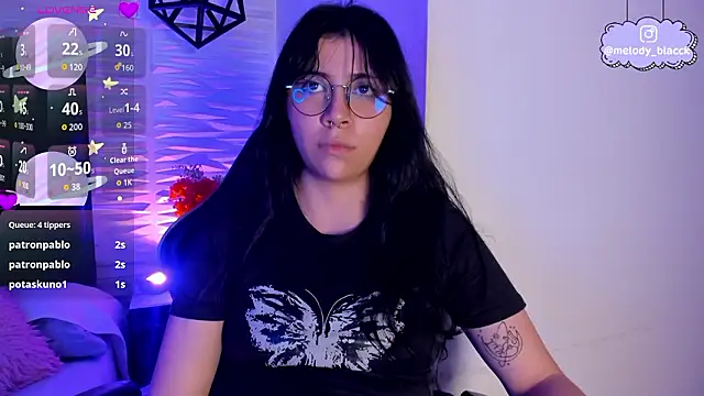 Melody Black  online show from 8, 3, 2026