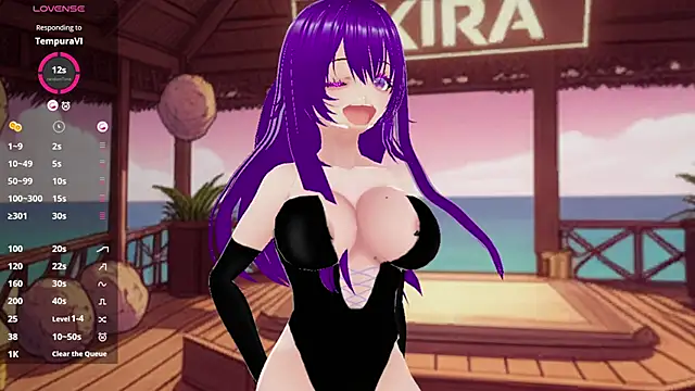 AkiraVixent online show from 4, 10, 2025