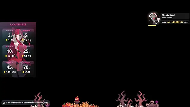 Bowsette Cami online show from 28, 10, 2025