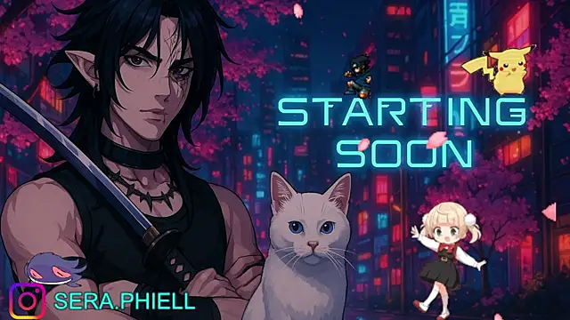 Seraphiell online show from 13, 9, 2025