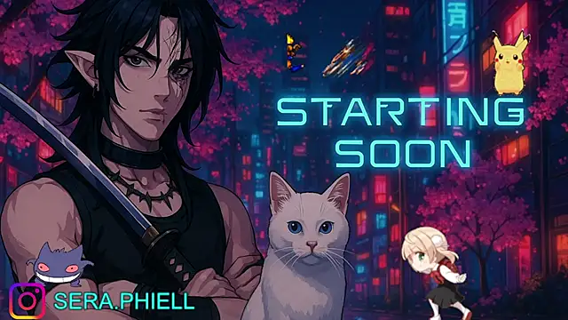 Seraphiell online show from 5, 12, 2025