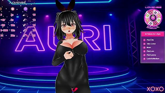 Auri Hikaru online show from 10, 9, 2025