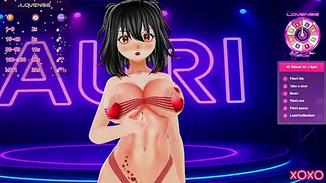 Auri Hikaru online show from 19, 10, 2025