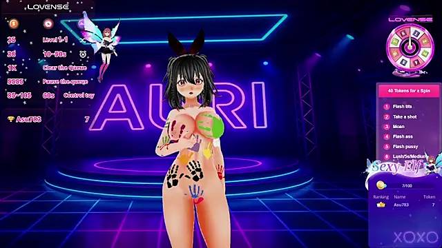 Auri Hikaru online show from 17, 3, 2026