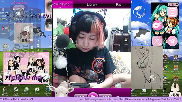 Snapshot of YukiRam chatting on 19, 12, 2025 YukiRam online show from 19, 12, 2025