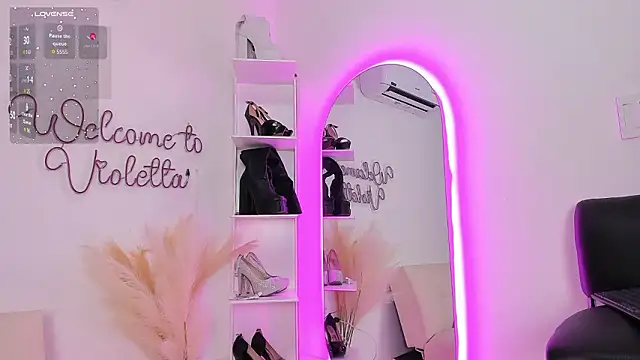 violetta pretty online show from 14, 3, 2026