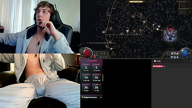 Snapshot of SkrogDog chatting on 21, 12, 2025 SkrogDog online show from 21, 12, 2025