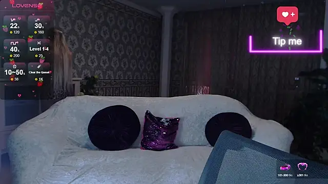 Snapshot of LiSinDoll chatting on 11, 9, 2025 LiSinDoll online show from 11, 9, 2025