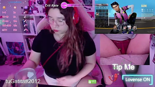 Pink girl0n online show from 19, 9, 2025