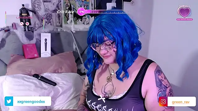 XxGreenGoodxX online show from 26, 10, 2025