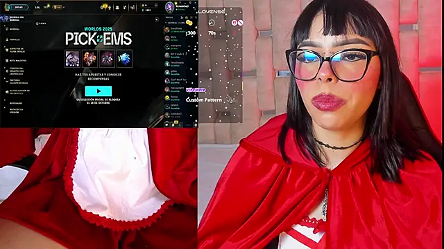 Snapshot of Nyveth chatting on 10, 10, 2025 Nyveth online show from 10, 10, 2025
