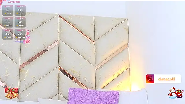 AlanaDoll online show from 22, 11, 2025