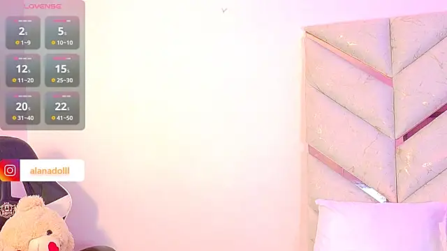 AlanaDoll online show from 5, 2, 2026