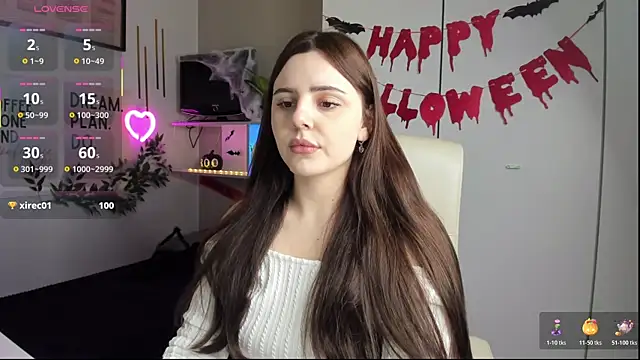 Snapshot of LiaWoow chatting on 1, 11, 2025 LiaWoow online show from 1, 11, 2025