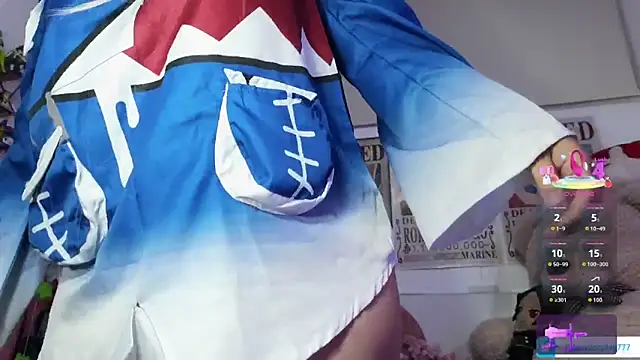 Lucycosplay777 online show from 27, 3, 2026