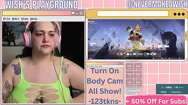 nevermakeawish online show from 17, 3, 2026