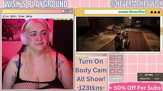 nevermakeawish online show from 3, 4, 2026