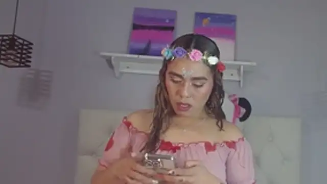 Snapshot of _Aiitanaa_ chatting on 18, 10, 2025 Aiitanaa online show from 18, 10, 2025