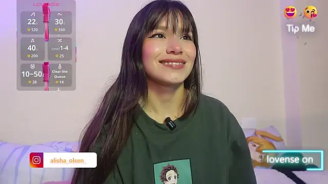 Snapshot of Alisha_Olsen_ chatting on 30, 10, 2025 Alisha Olsen online show from 30, 10, 2025