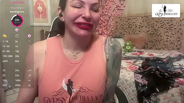 Gypsy Rebellion online show from 15, 3, 2026