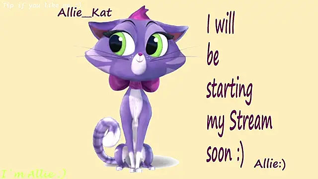 Allie Kat online show from 11, 7, 2026