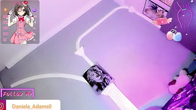 Snapshot of Daniela-AdamsXx chatting on 22, 10, 2025 Daniela-AdamsXx online show from 22, 10, 2025