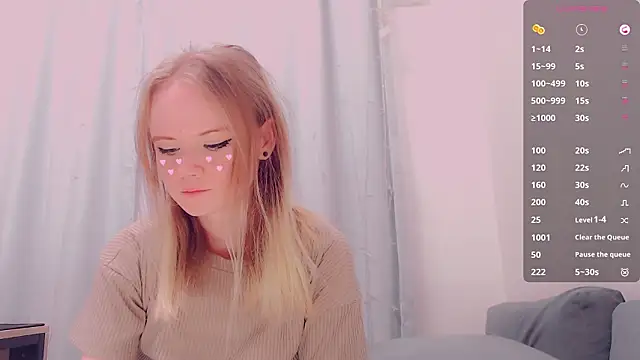 AliceNya cute online show from 27, 3, 2026