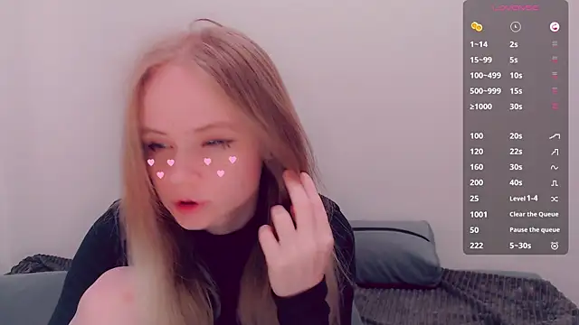 AliceNya cute online show from 1, 6, 2026