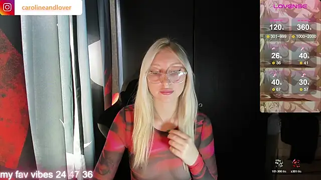 Caroline lover  online show from 7, 11, 2025