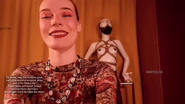 Giantess Eva online show from 22, 10, 2025
