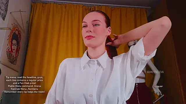 Giantess Eva online show from 11, 11, 2025