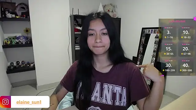 Snapshot of elaine_sun1 chatting on 13, 1, 2026 elaine sun1 online show from 13, 1, 2026