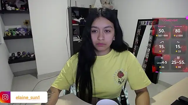 Snapshot of elaine_sun1 chatting on 15, 1, 2026 elaine sun1 online show from 15, 1, 2026