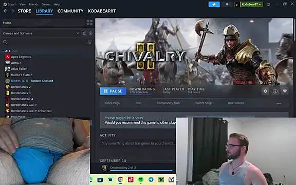 Snapshot of bear8t chatting on 9, 10, 2025 bear8t online show from 9, 10, 2025