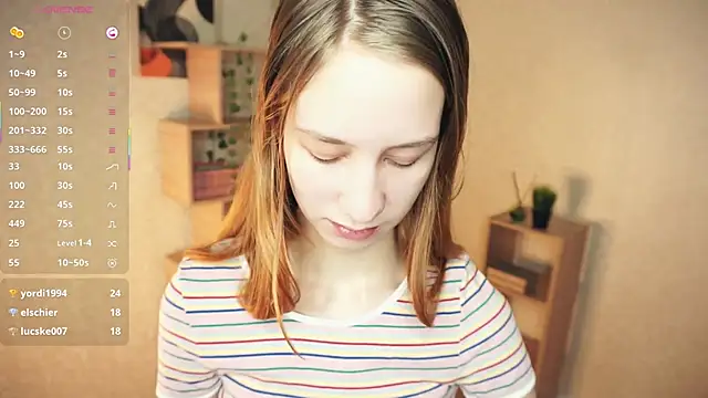 Snapshot of IveyColley chatting on 1, 11, 2025 IveyColley online show from 1, 11, 2025