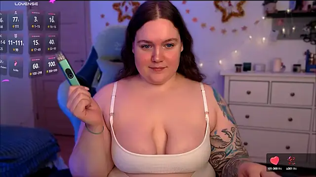 Snapshot of SummerTina chatting on 8, 1, 2025 SummerTina online show from 8, 1, 2025