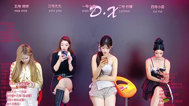 Snapshot of DX-003 chatting on 15, 12, 2025 DX-003 online show from 15, 12, 2025