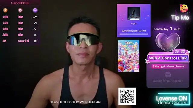 Snapshot of OceanCandy chatting on 17, 1, 2026 OceanCandy online show from 17, 1, 2026