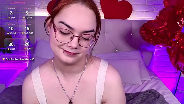 Lily  Evans online show from 17, 2, 2026